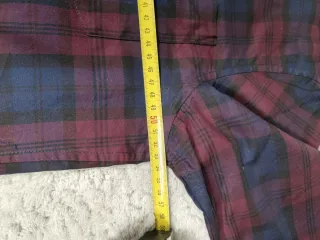 Camicia a quadri uomo Fred Perry rosso blu