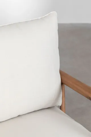 Sillón Madera Acacia Beige Sklum