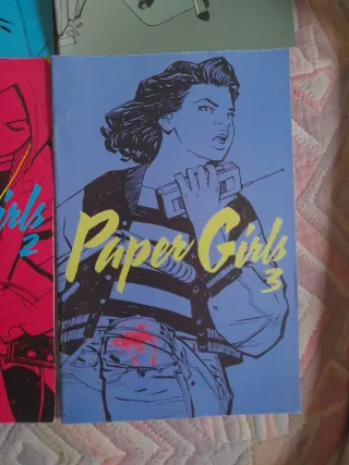 Cómic Paper Girls lote.