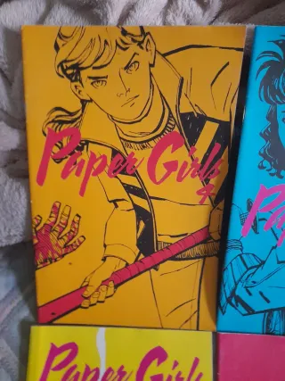 Cómic Paper Girls lote.