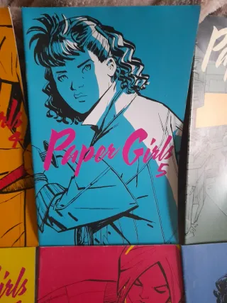 Cómic Paper Girls lote.