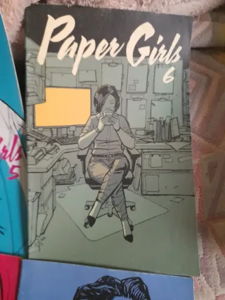 Cómic Paper Girls lote.