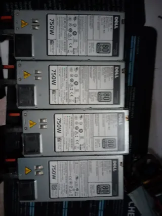 Fuente de Alimentación DELL 750W 80 PLUS Platinum