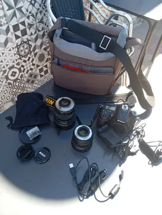 35mm Objetivo Nikon Xiaomi 25078RA3EY, total pack