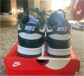 Nike Dunk Low PRM Verde/Blanco Talla 38.5