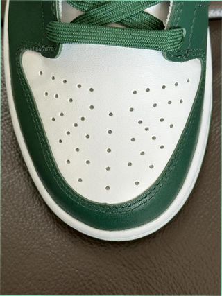 Nike Dunk Low PRM 38.5 Verde Blanco