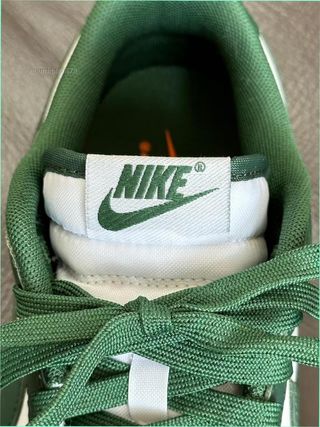 Nike Dunk Low PRM 38.5 Verde Blanco