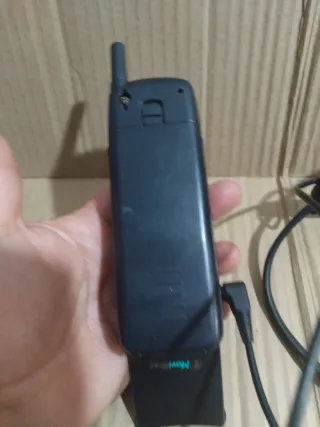 Teléfono Vintage Mitsubishi MoviStar Negro