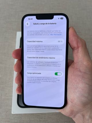 Iphone 14 88% batería