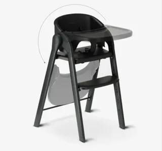 Trona bebé plegable color beige