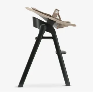 Trona bebé plegable color beige