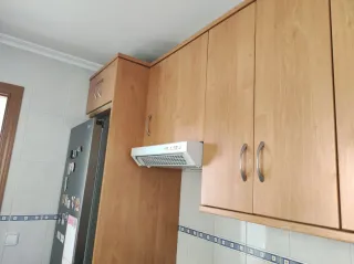 Muebles de cocina madera y metal