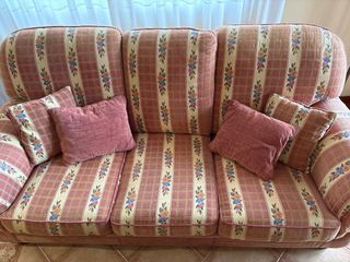 Sofá de 3 plazas tela