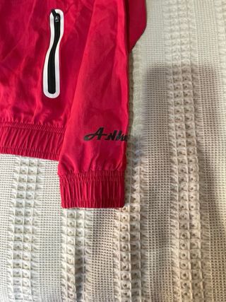 Chándal Padel Mujer Akkeron Rojo/Negro
