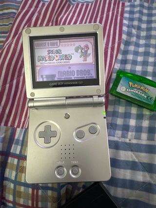 Gba Sp Original Nintendo Pokemon Esmeralda,Rojo y+