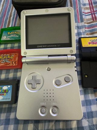 Gba Sp Original Nintendo Pokemon Esmeralda,Rojo y+