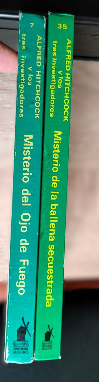Lote 2 Libros Los Tres Investigadores - Molino