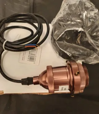 Lámpara colgante Inart cable 1.5M,,,tengo dos más