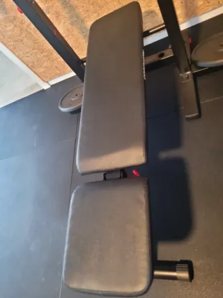 Banco de press de banca para gimnasio
