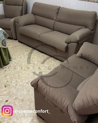 Oferta conjunto de 3+2!! Económico!! Sofás sillón