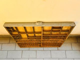 Grande Cassetto Tipografo d'Epoca