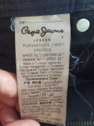 Pantalón vaquero azul Pepe Jeans