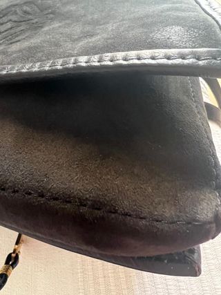 Bolso Loewe Negro Piel/Ante