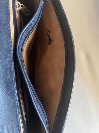 Bolso Loewe Negro Piel/Ante