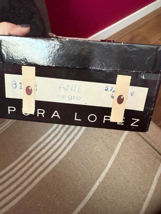 Zapatos Pura Lopez Negros