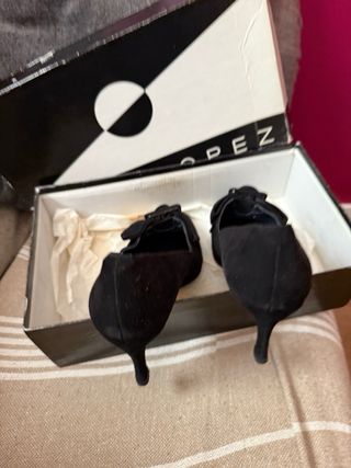 Zapatos Pura Lopez Negros