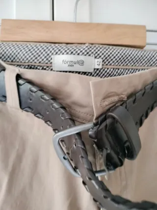 Pantalón Formula Joven T42 Beige