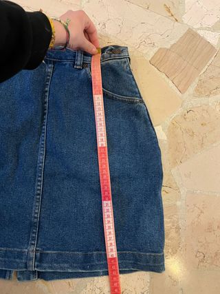 Minigonna jeans Kathrine Hamnett blu