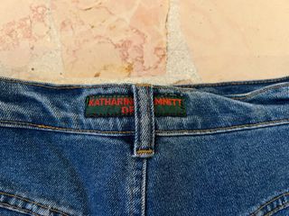 Minigonna jeans Kathrine Hamnett blu