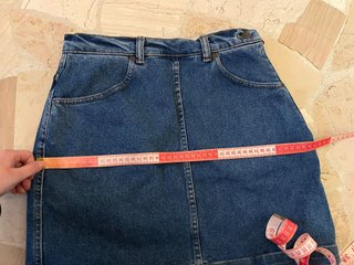 Minigonna jeans Kathrine Hamnett blu