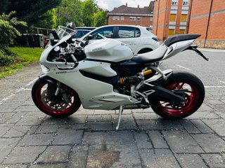 Ducati 899 Panigale Blanca