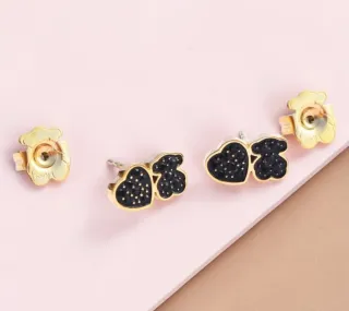 Pendientes Tous Corazón y Oso Negro