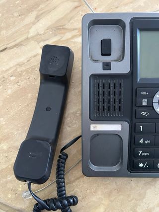 Teléfono SPC Gris y Negro