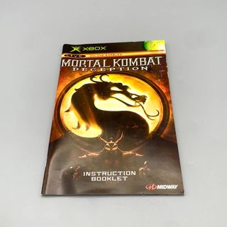 Mortal Kombat Deception Xbox Classic