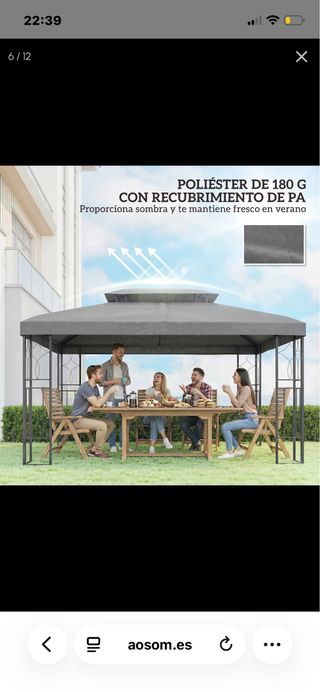 Toldo de repuesto 4x3