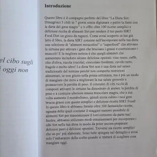Sirt "La dieta del gene magro"  + Ricette
