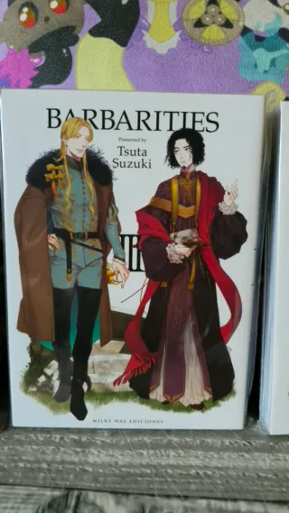 Manga BL "Barbarities" 4 tomos completo