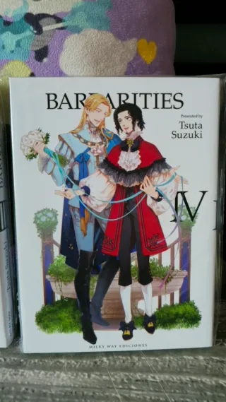 Manga BL "Barbarities" 4 tomos completo