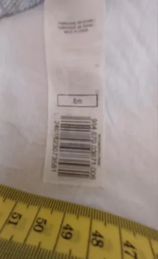 Pijama bebé 6 meses gris pingüinos