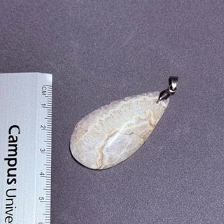 Artesania colgante cuarzo pulido mineral