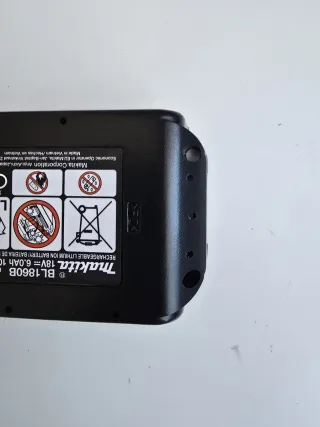 2x Batterie Makita 18V 6Ah Li-Ion LXT Nuove