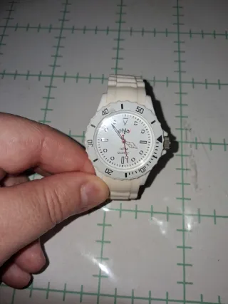 Reloj deportivo blanco Ohla