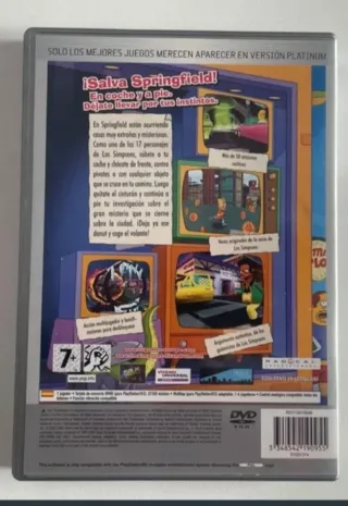 Los Simpsons Hit & Run PS2