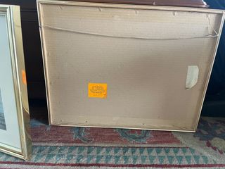 2 Fogli con Cornice Dorata