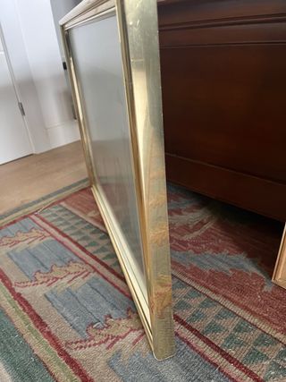 2 Fogli con Cornice Dorata