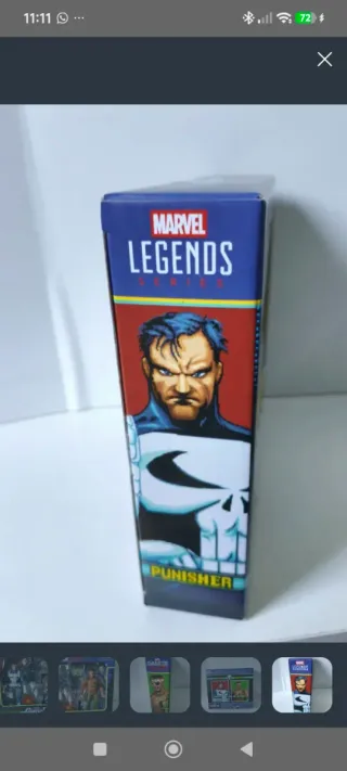 Marvel Legends Punisher y Nick Fury